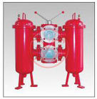 Menyaring minyak Voltage Protection Devices pelumas sistem ganda silinder filter