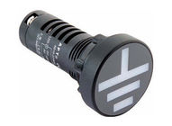 Alarm Signal Daya Kecepatan Digital Indikator Φ22mm / Φ25mm / Φ30mm AC50Hz - 60Hz