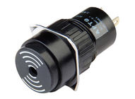 Putaran Kepala 16mm Buzzer Kecepatan Digital Indicator 80dB Dengan terus-menerus / Intermittent Suara