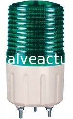 Harga yang bagus LED mantap berkedip-kedip sinyal Ø60mm meningkatkan visibilitas oleh mempekerjakan lensa khusus penyebaran peringatan cahaya on line