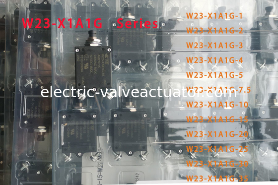 Harga yang bagus W23-X1A1G-20 pemutus sirkuit termal 1P 250V 20A Push Pull Actuator on line