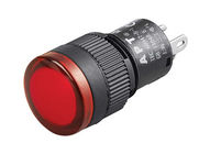 φ12mm 6V - 220V Kecepatan Indikator Digital Durable Dengan Red Lampu Indikator