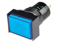 Indikator Kecepatan Dia16mm Biru Digital, Square Indikator AC Bright LED