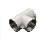 Perempuan Internal Thread Tee Pipe Fitting Stainless Steel DN6-DN100 Valve Pipe