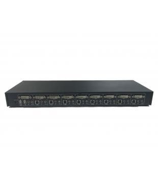 Harga yang bagus USB DC12V 8 Port B Wanita DVI KVM Switch Dengan Audio SW814D on line