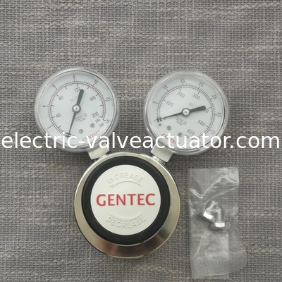 Harga yang bagus Regulator Tekanan GENTEC Dengan Dua Kisaran Psi / Bar Pressure Gauge R22SLGK - FHP - 04 - 04 on line