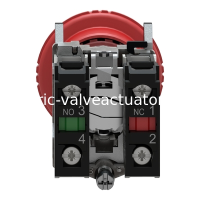 Harga yang bagus Schneider Electric Jamur Kepala darurat Stop Button Switch XB4BS8445 3A Saat ini 600 VAC tegangan peringkat on line