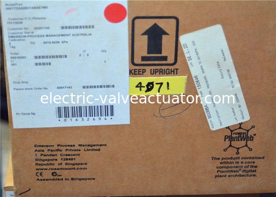 Harga yang bagus Rosemount 3051TG In-Line Pressure Transmitter 3051TG3A2C21AB4M5K5 -14.7 sampai 800PSI on line
