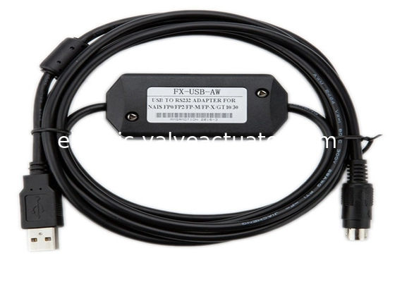 Harga yang bagus Kabel pemrograman PLC Pengontrol Logika Terprogram FX-USB-AW untuk diunduh on line