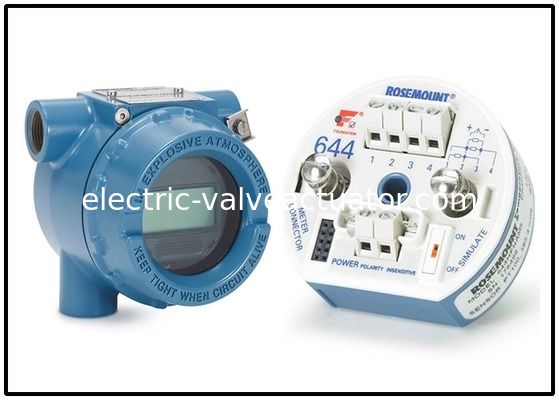 Harga yang bagus Rosemount 644 Transmitter suhu sensor ganda dan tunggal untuk pengukuran medan yang akurat on line