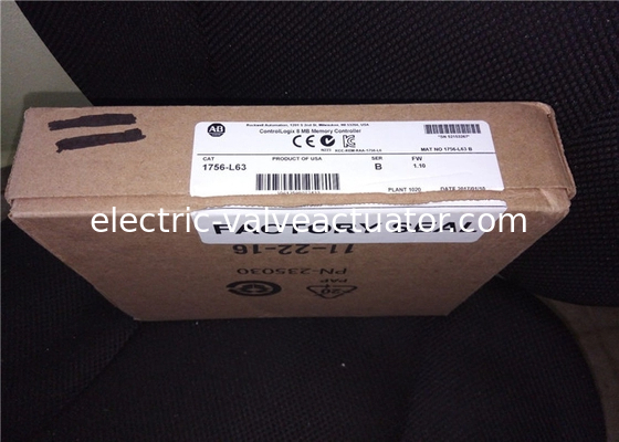 Harga yang bagus 1756-L63B PLC Programmable Logic Controller, Peralatan yang Dikendalikan PLC CE Approval on line