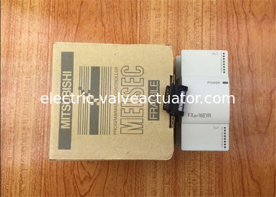 Harga yang bagus Otomatisasi Industri 5-30 VDC Menggunakan Pengontrol PLC Mitsubishi FX2N-16EX/16EYR on line
