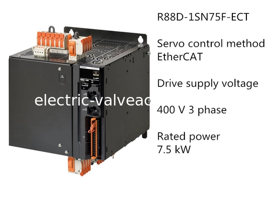 Harga yang bagus Penggerak Servo 1S Omron EtherCAT Tipe 7.5KW Tiga Fase 400VAC R88D-1SN75F-ECT R88D-1SN30F-ECT on line