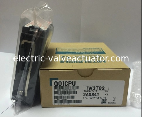 Harga yang bagus Pengontrol Logika Terprogram MITSUBISHI Q01CPU MELSEC-Q PLC Kapasitas Program 56 kB on line