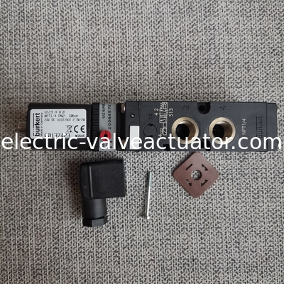 Harga yang bagus Burkert seri 6519 Pilot dioperasikan katup magnetik pneumatik 137423 on line