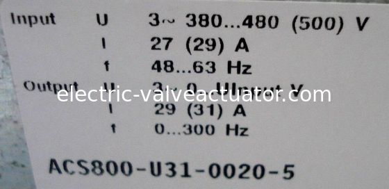 Harga yang bagus Acs800-u31-0020-5 baru asli, max adalah 75kW, Icont.max adalah 120A, AC Drive NEMA 1, 3-Phase 380-500V, 20HP. on line