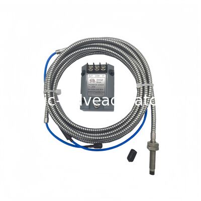 Harga yang bagus Zhonghe DWQZ Eddy Current Sensor dengan Φ8mm Armored Probe IP65 Protection dan 2mm Sensing Range untuk Pemantauan Perpindahan on line