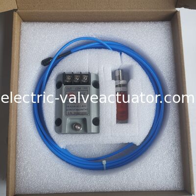 Harga yang bagus Sensor Perpindahan Arus Eddy Presisi Tinggi Non-Kontak Zhonghe DWQZ 11mm dengan Output 4V/mm on line