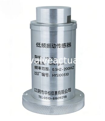 Harga yang bagus Sensor Perpindahan Getaran Frekuensi Rendah Hua Heng VS-D dengan Rentang 0.5Hz-200Hz dan Sensitivitas 8mV/µm on line