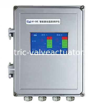 Harga yang bagus HY-5VE Dual Channel Vibration Monitor & Protector dengan layar sentuh LCD TFT 4,3 inci dan IP56 Waterproof Enclosure for Turbines on line