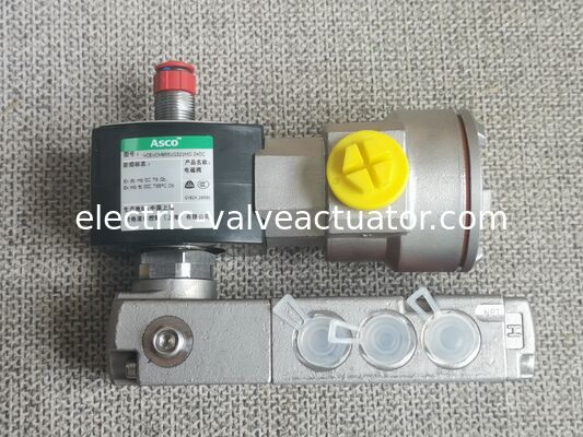 Harga yang bagus ASCO 24VDC Explosion-proof Solenoid Valve dengan 1/4 NPT untuk Kontrol Udara dan Gas on line