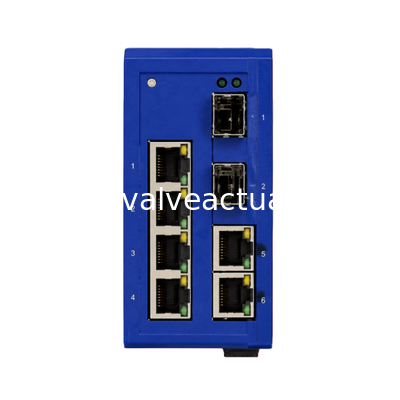 Harga yang bagus Sakelar Jaringan Industri Hirschmann SSR40-6TX/2SFP dengan 2 Uplink Serat SFP on line