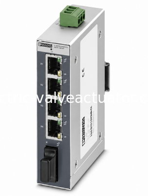 Harga yang bagus Phoenix Contact FL SWITCH SFNB 4TX/FX 2891027 Hybrid Tembaga & Serat Industrial Switch untuk Jaringan Otomasi on line