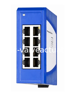 Harga yang bagus Hirschmann SSR40-8TX Managed Industrial Ethernet Switch 8 Port Fast Ethernet Network Device untuk Sistem Otomasi on line