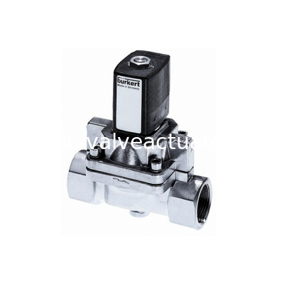 Harga yang bagus Burkert Type 5404 Servo-Assisted 2/2 Way Solenoid Valve untuk Industrial Fluid & Steam Control on line