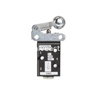 Harga yang bagus Katup Manual Pneumatik Norgren S/666/83/R 197 L/min G1/8 Dioperasikan Roller Katup Kontrol Udara 3/2 on line