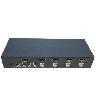 Harga yang bagus 4 Port DC12V 3840x2160 Desktop KVM Switch SW2401DP DYLINK on line