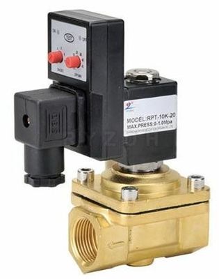 Harga yang bagus Electronic Drain Valve adalah untuk melepas kompresor udara RPT-10K-20 Shanghai Riyi Automation RYZDH drain valve on line