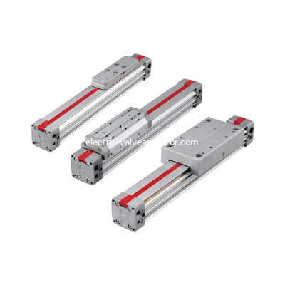Harga yang bagus Dia 16mm Katup Pembangkit Listrik IMI NORGREN LINTRA Tidak Ada Batang Silinder Aluminium Cor on line