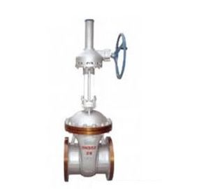 Harga yang bagus Z540H / Y Cast baja bevel gear driven pembangkit gate valve PN1.0MPa on line