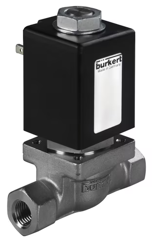 Bürkert Type 0255 Direct-Acting 2/2 Way Plunger Solenoid Valve